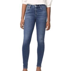 Citizens of Humanity Rocket High Rise Skinny Jean in Medium Blue Women’s 25
